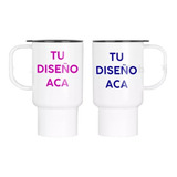 Mockup Photoshop Jarro Vasos Térmicos P/ Sublimación Diseños