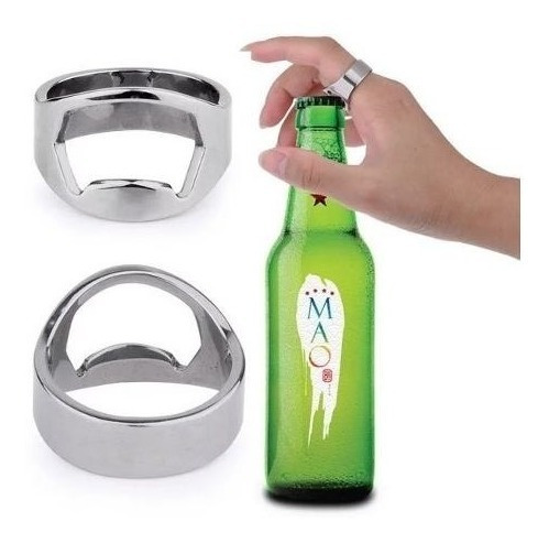 Anillo Destapador Botella, Cervezas, Bebidas, Garzon, Barman