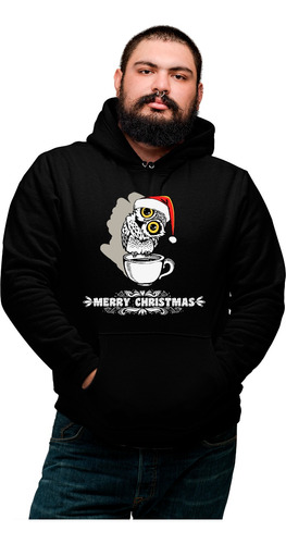 Sudadera Xxl De Merry Christmas Buho Con Gorro Navideño