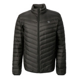 Chaqueta Pluma Eboni Stripe Men Black Doite