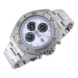 Reloj Montreal Hombre Ml1458 100% Acero Inox. Multifunción