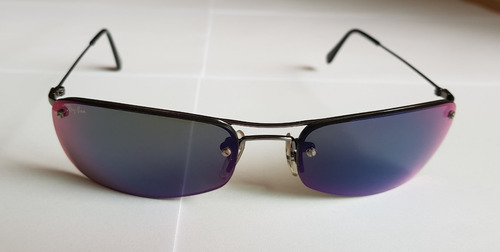 Óculos De Sol Ray Ban Rb3173 Lentes Degrade Azul-arroxeadas