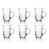 Set X6 Jarro Taza De Vidrio Café Jarrito Té Turco