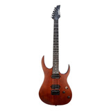 Guitarra Eléctrica Newen Rock Doble Humbucker Dark Wood
