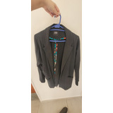 Blazer De Algodón 