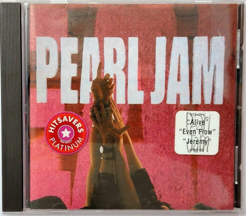 Cd Pearl Jam Ten Importado