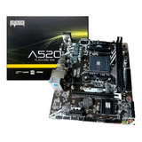 Placa Mãe A520 Am4 Amd Ryzen Ddr4 6 Gb/s Usb 3.0 Revenger