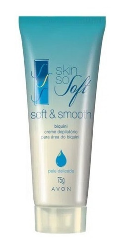 Creme Depilatório Área Do Biquíni Skin So Soft & Smooth 75 G