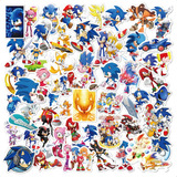 100pcs Stickers Anime Etiqueta Engomada Etiqueta Anime Sonic