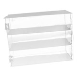 Vitrina De Acrílico Transparente 32x10x24cm Caja A Prueba