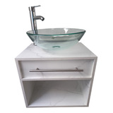 Mueble De Baño Flotante De Melamina Minimalista