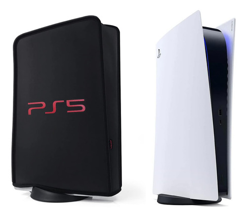 Funda Protectora Cover Antipolvo Suave Para Consola Ps5