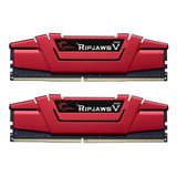 Memoria Ram 32gb G.skill (2 X 16gb) Ripjaws V Series Ddr4 Pc4-19200 2400mhz Intel Z170 Modelo F4-2400c15d-32gvr