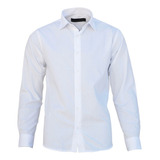 Camisa Social Slim Manga Longa Ogochi Masculina Com Botão