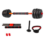 Kit De Pesas De 21 Kg Urban Fit Pro, Entrenamiento En Casa