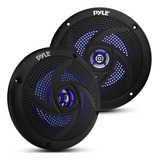 Pyle Marine Speakers Sistema De Sonido Estéreo De Audio Para