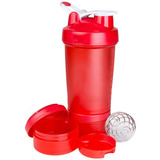 Vaso Shaker Mezclador Gym Proteina Botella Cilindro Agitador