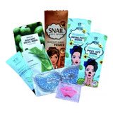 Pack 6 Mascarillas Variadas + Serum Facial