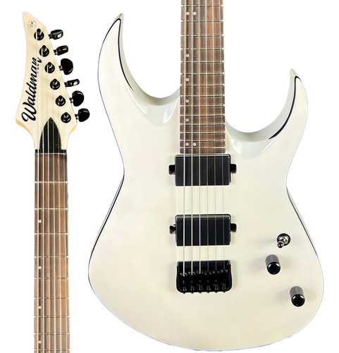 Guitarra Superstrato Waldman Wig520 Twh Branco Material Do Diapasão Laurel Orientação Da Mão Destro