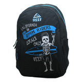 Mochila Reef 17.5  Mod Rf606 Esqueleto Negro/azul Deporfan 