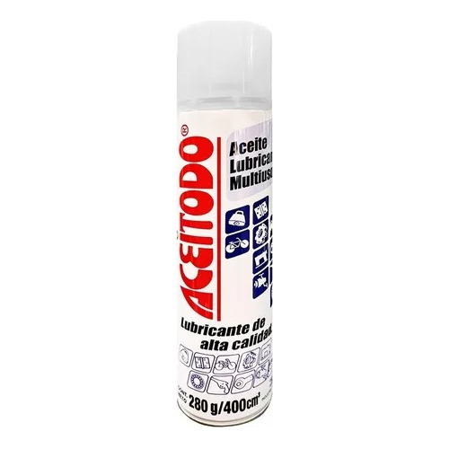 Lubricante Aerosol Multiuso 280cm Para Hogar Bicicletas 