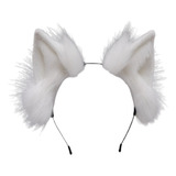 Diadema Con Orejas De Gato Hecha A Mano Para Fiesta Cosplay