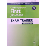 Oxford English Cambridge First For School-exam Trainer Kel E
