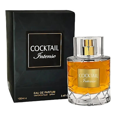 Perfume Fragrance World Cocktail Intense 100 ml Notas Ámbar Vainilla | Envío gratis