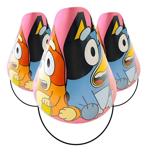 40 Gorritos De Personajes, Fiesta Gorro Cono Sombrero