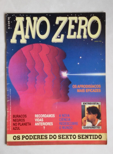 Revista Ano Zero 2 Gasparetto  Buracos Negros Ciencia 158o