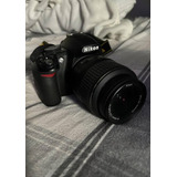 Camera Nikon 3100 Com Lente 55-200