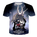 Asx Juego Hollow Knight Camiseta De Manga Corta Con