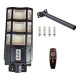 Foco Led Solar 600w Poste Exterior Solar Potentes + Base