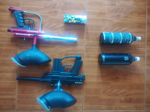Vendo 2 Pistolas De Paintball Con Lo Que Ven En Las Fotos 