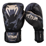 Guantes De Boxeo Venum 14 Oz Camuflaje Oscuro/arena