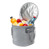 Cooler Kurd Dural Pvc Round Gris Doite