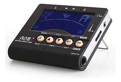 Aroma Amt-550c Instrumentos De Viento Digital Tuner Metrono.