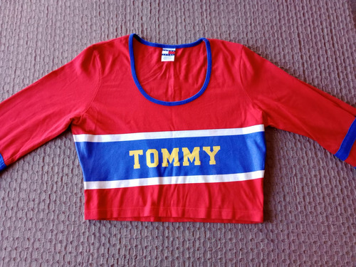 Crop Top Vintage Y2k Tommy No Gap No Rapsodia Cher Ginebra