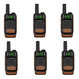 6 (seis) Mini Radio Baofeng Bf-t19  Uhf 