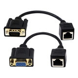 Cable Rj45 Macho A Vga De 15 Pines Hembra