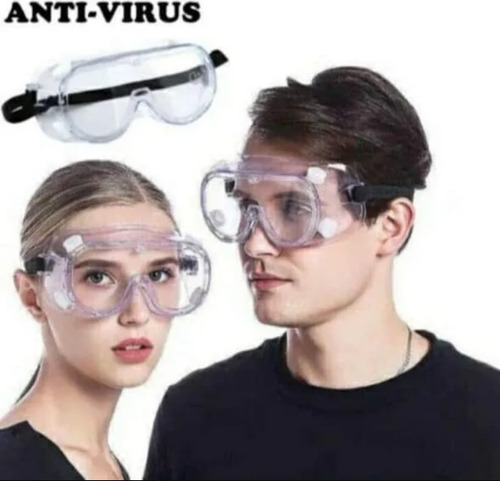 Lentes Googles De Seguridad Protector Uso Rudo 4 Válvulas