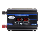 Inversor De Coche Smart Digital 2 Salidas 12v-220v 4000w