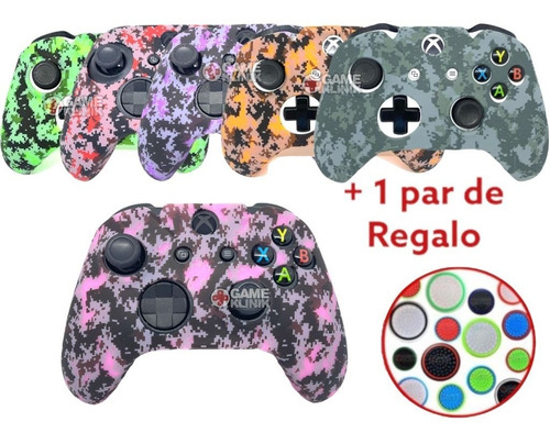 Funda Silicón Xbox One Control Y Thumb Grips Protector Goma.