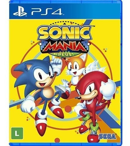 Ps4 Sonic Mania Plus Novo Lacrado