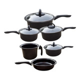 Conjunto De Panelas 6 Pçs Indução Lenha E Cooktop Brinde