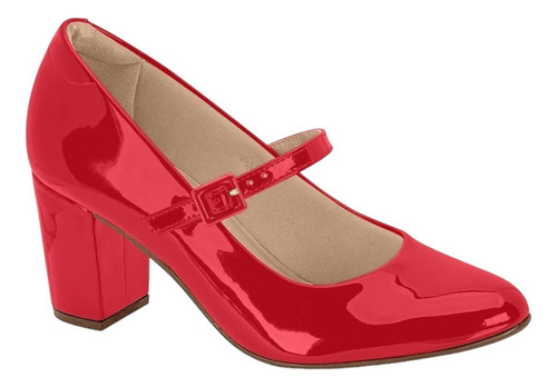 Sapato Modare Salto Grosso Scarpin Social Formal Feminino