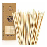 Palos Para Brochetas De Madera De 30 Pulgadas Juego 40 Pzas