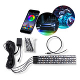 Led Neon Rgb Externo Acessorios Tunnig Luz Carro 8 Cores