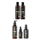 Kit Felps Men Poker Shampoo + Condi + Tonico + Oleo + Balm 