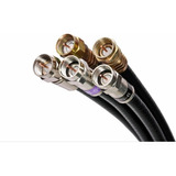 Cable Coaxil Rg-6 Armado X 5 Metros Hd /tv .premium